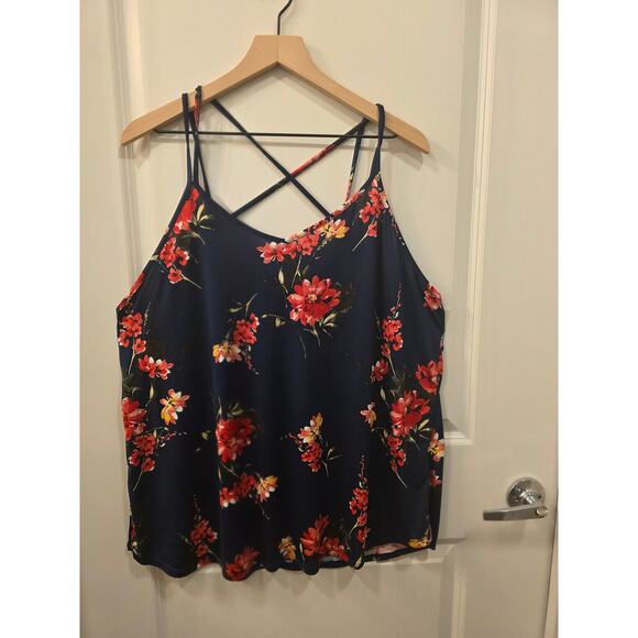 Papermoon Navy Floral Cami - Picture 2 of 8